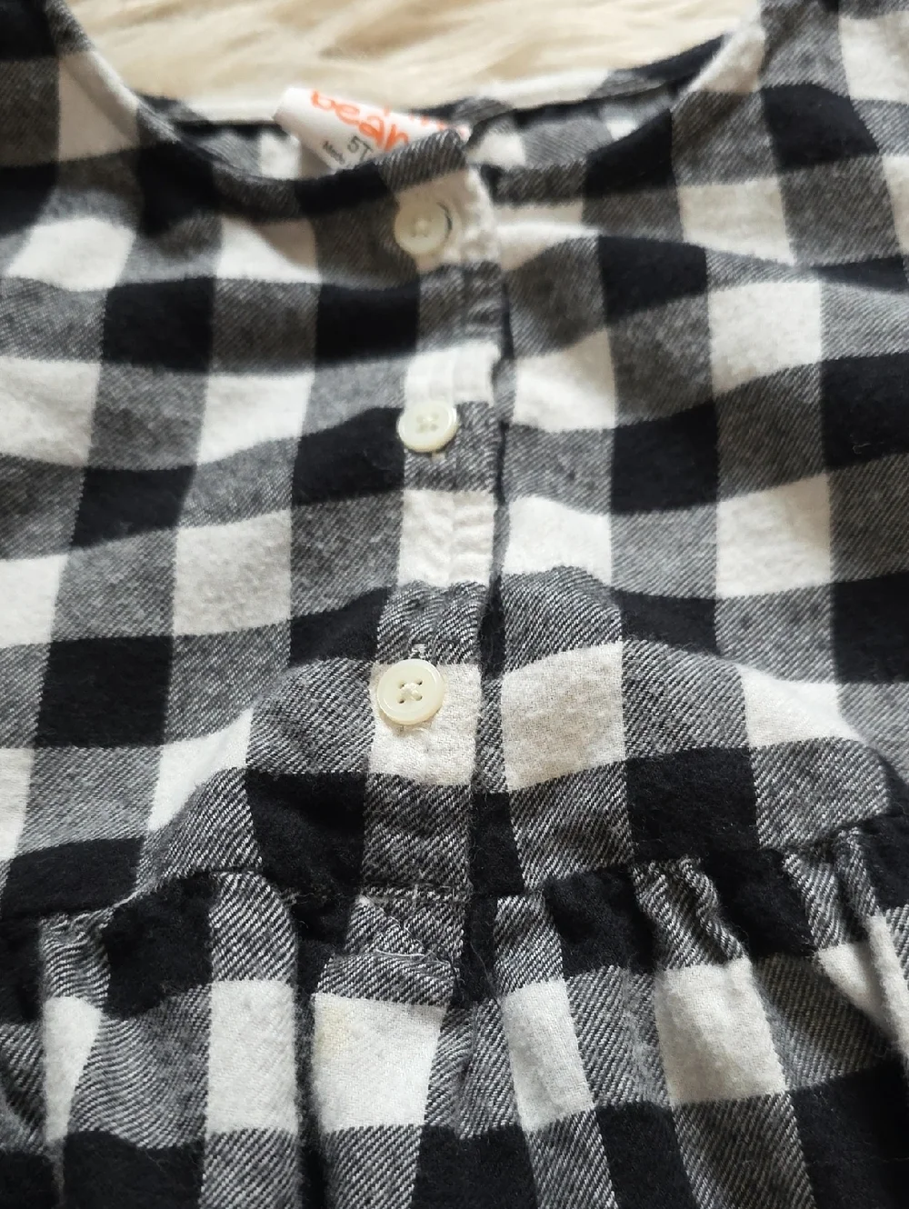 Jumping Beans Flannel Dress- 5T